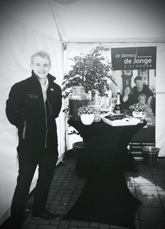 De Dames Van De Jonge Hotel Restaurant Giethoorn Exterior foto